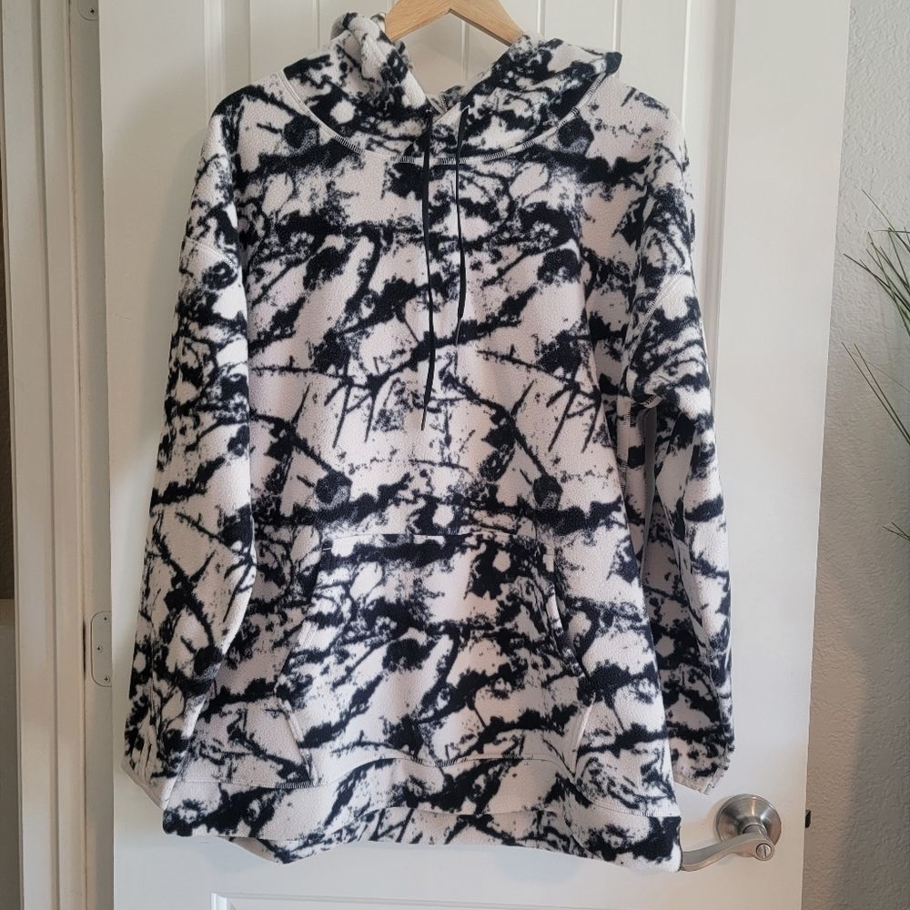 Zella Cozy Up Polar Fleece Hoodie Ink